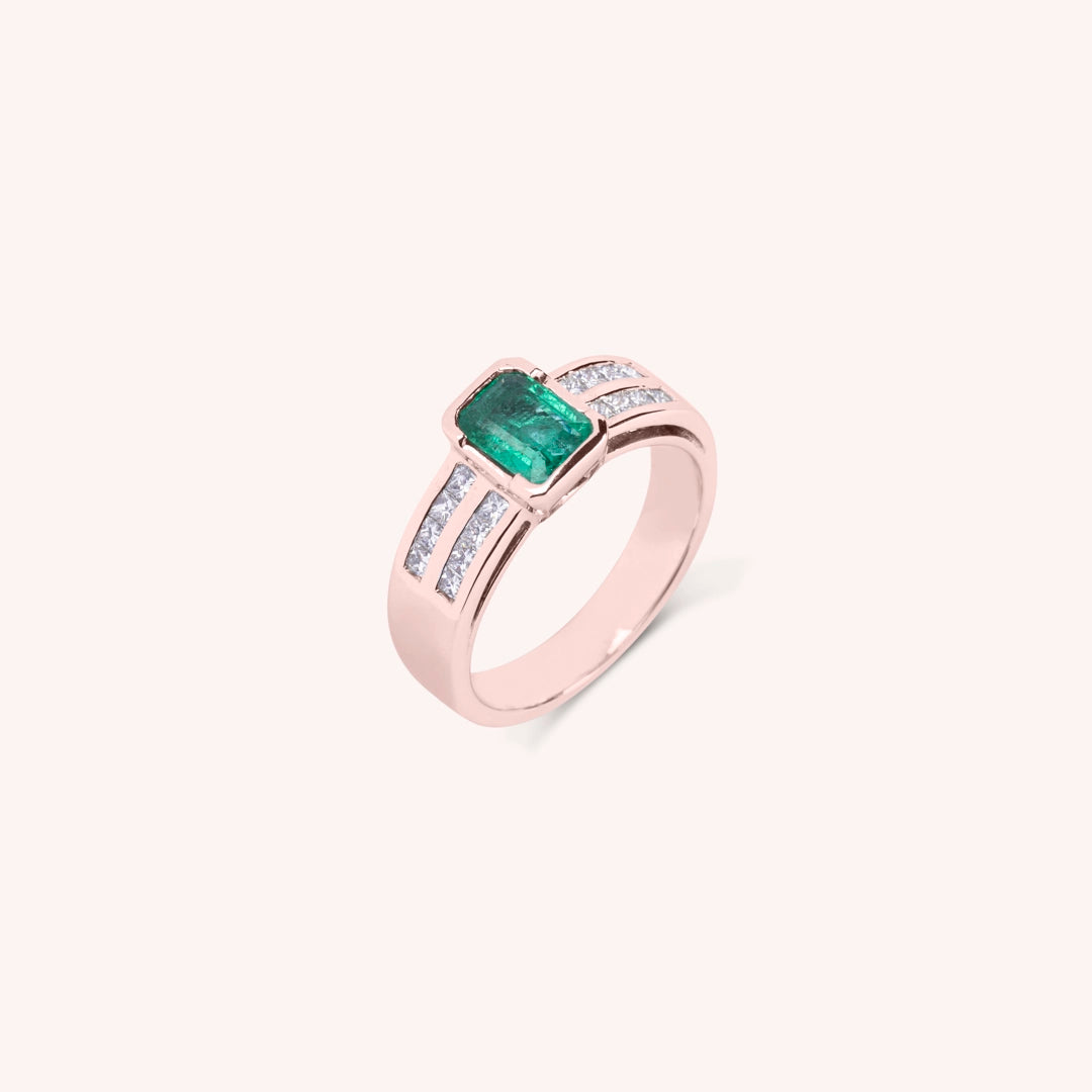 Anello Dedalo Smeraldo