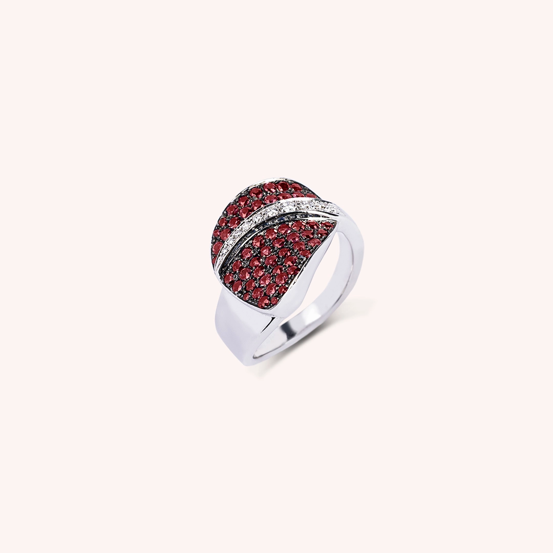 Anello Demetra Rubini
