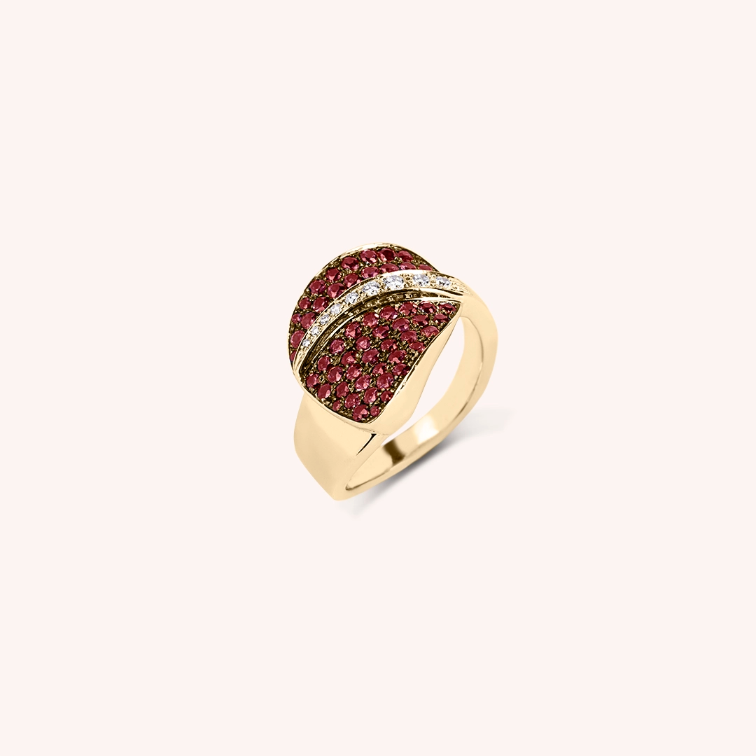 Anello Demetra Rubini