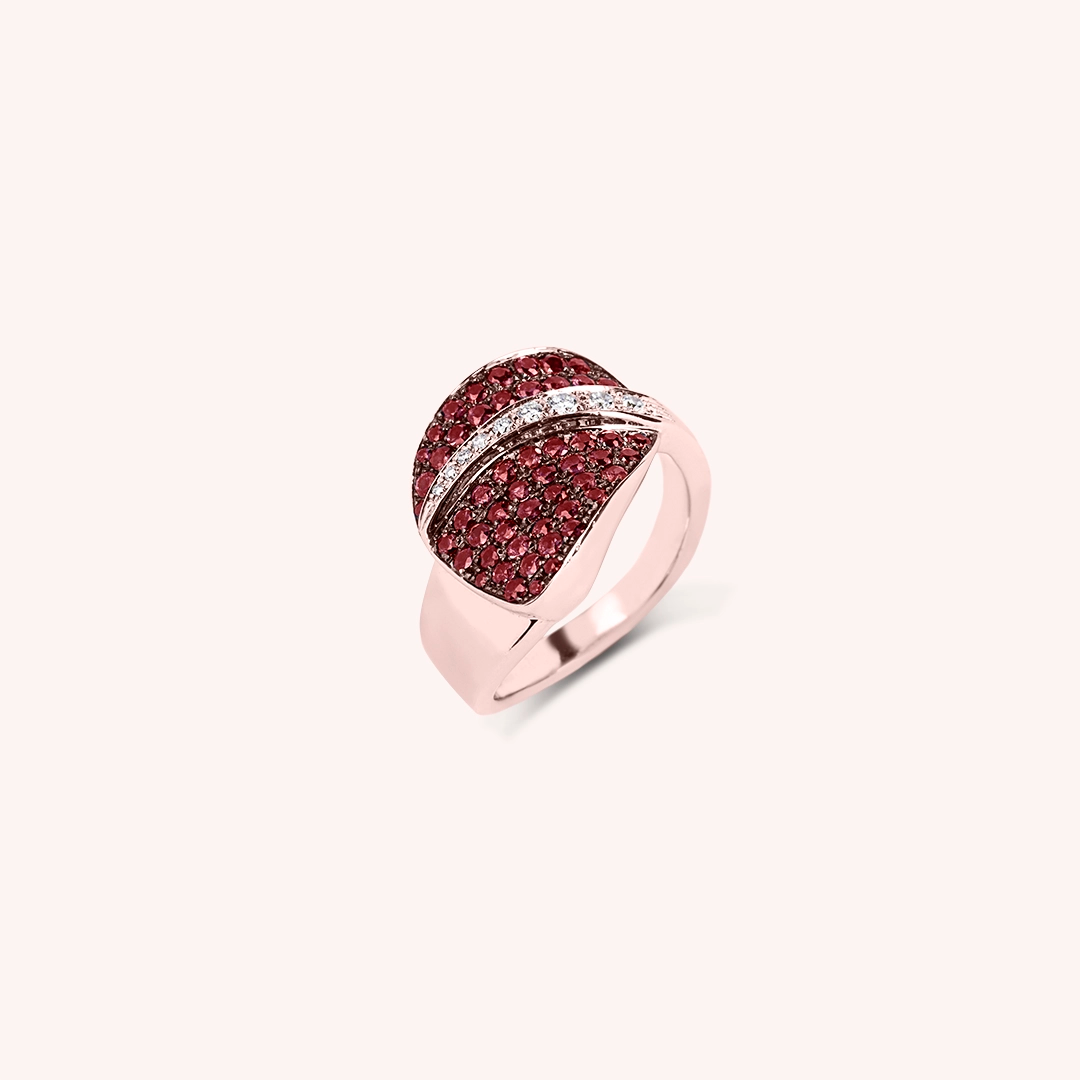 Anello Demetra Rubini