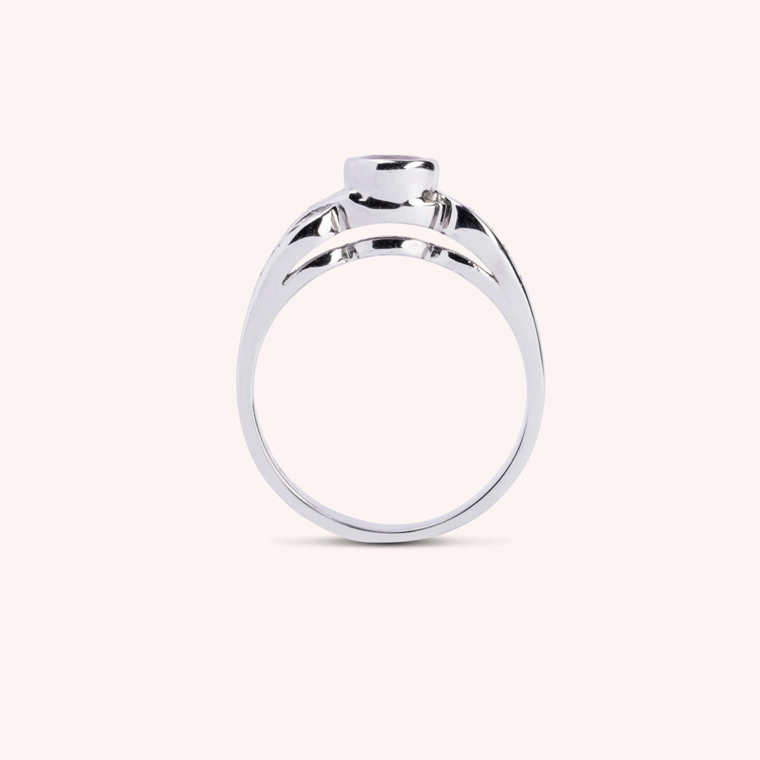 Anello Diana Rubino