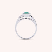 Anello Diana Smeraldo - Varengo Gioielli