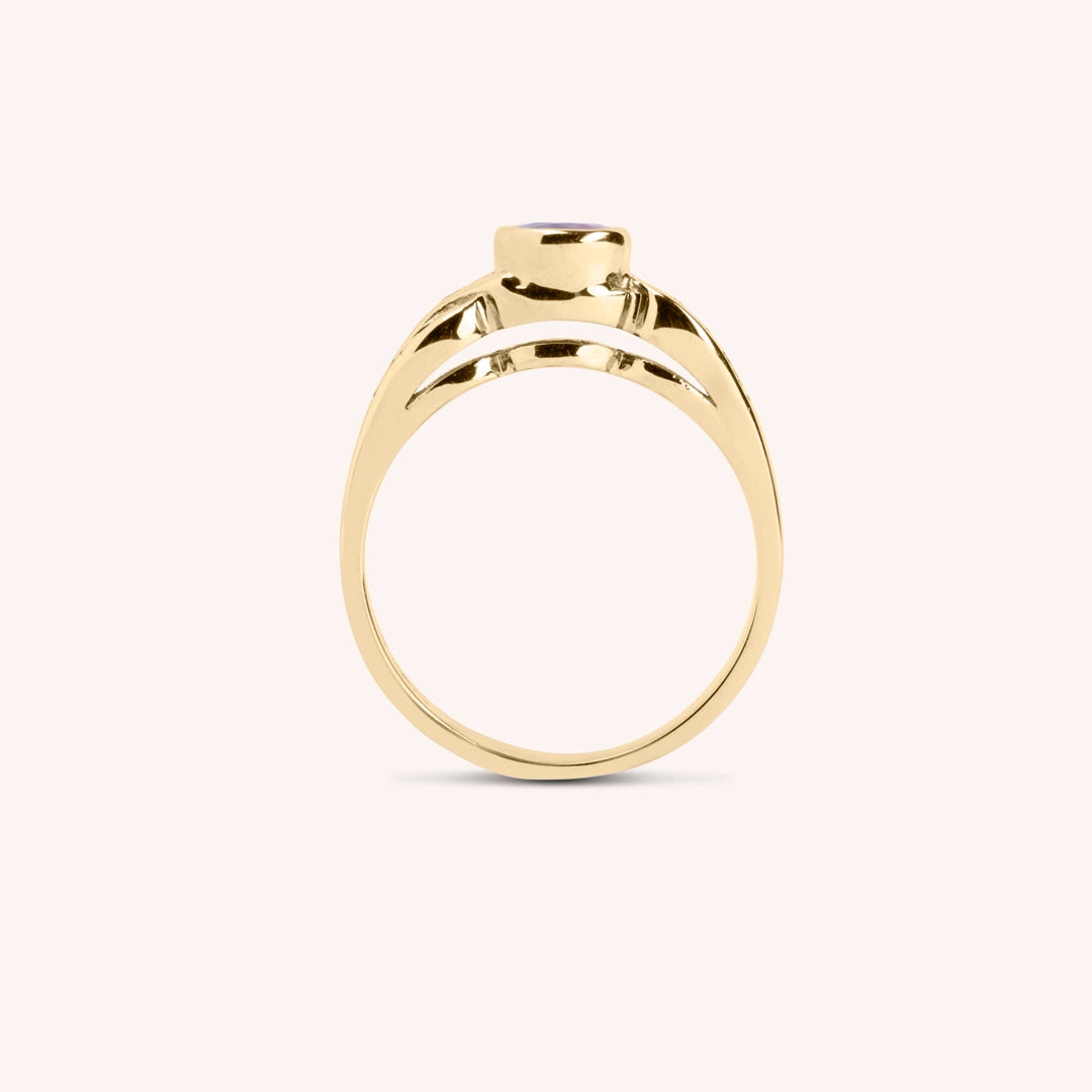 Anello Diana Rubino