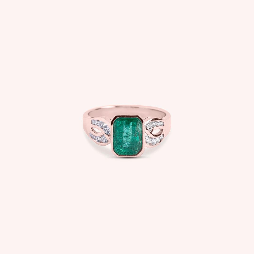 Anello Diana Smeraldo