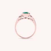 Anello Diana Smeraldo - Varengo Gioielli