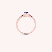 Anello Estia Zaffiro 2 - Varengo Gioielli