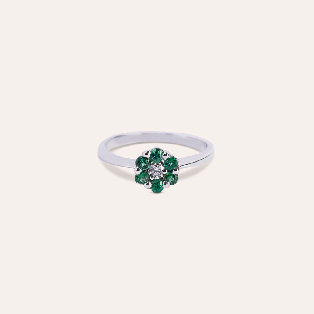 Anello Flora Smeraldi