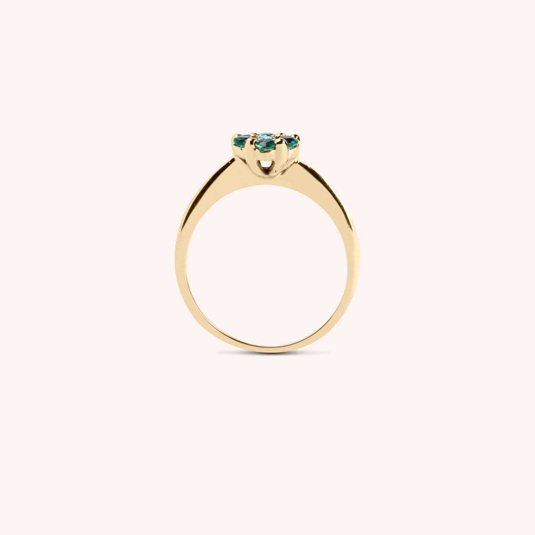 Anello Flora Smeraldi