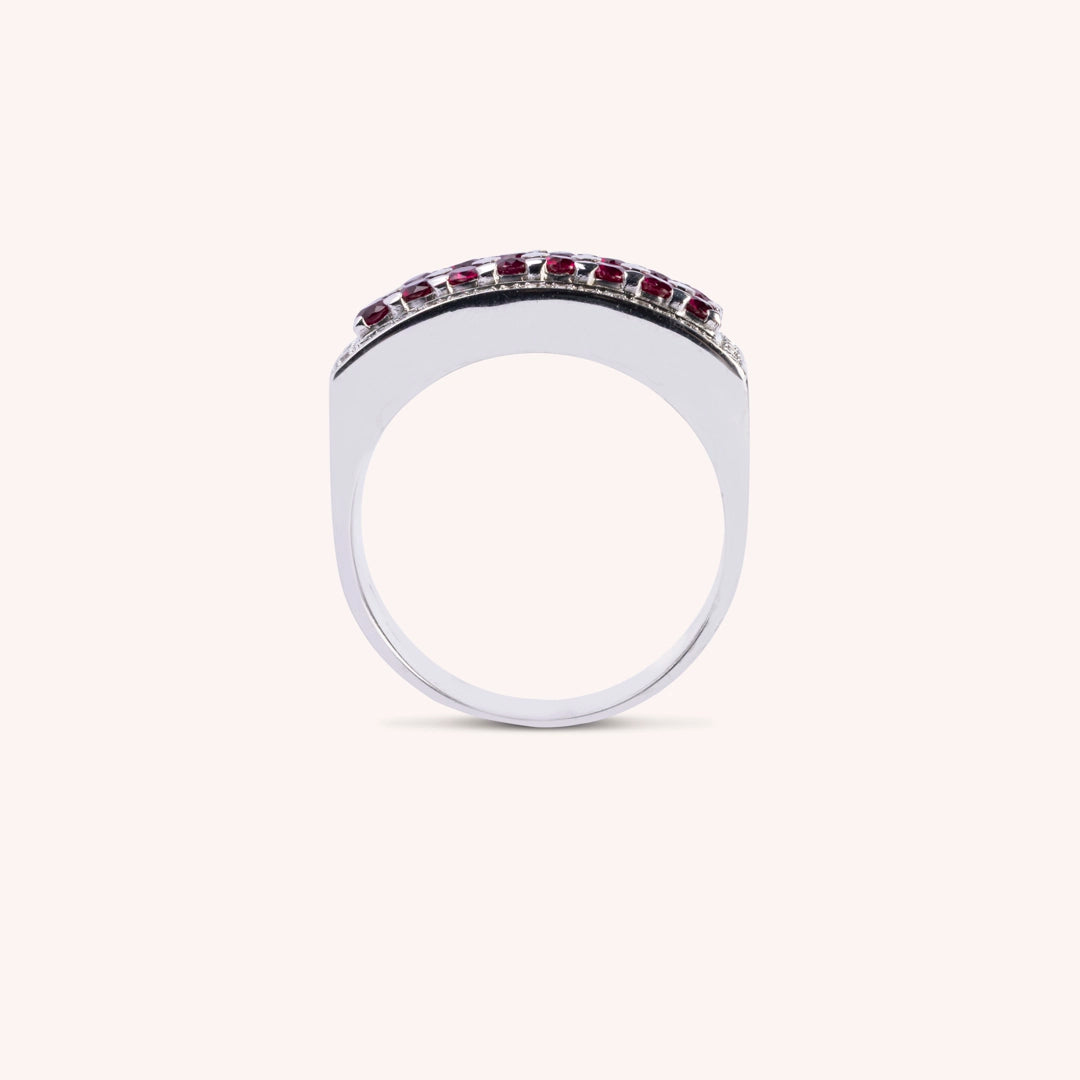 Anello Phoese Rubini