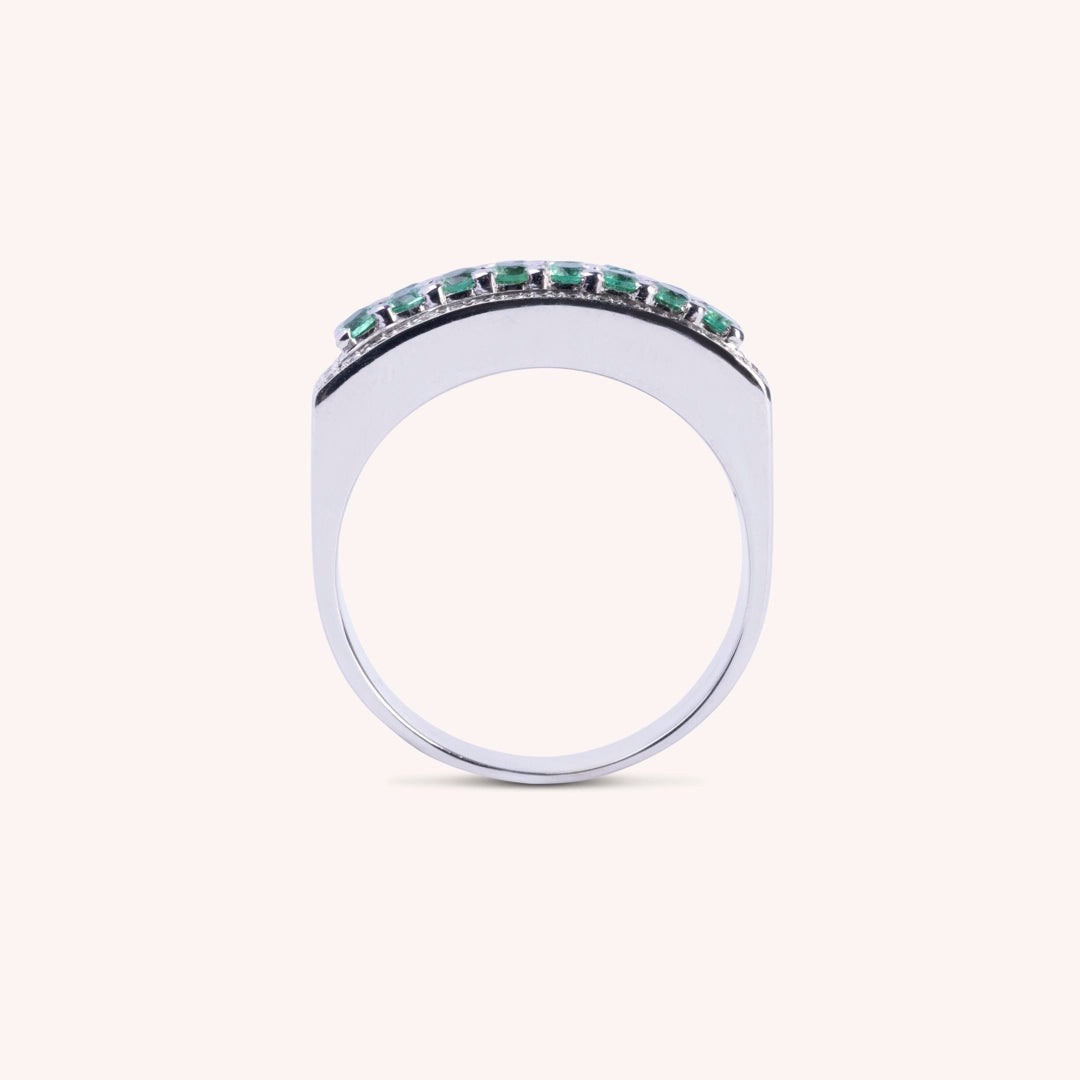 Anello Phoese Smeraldi