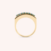 Anello Phoese Smeraldi - Varengo Gioielli