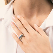 Anello Phoese Zaffiri - Varengo Gioielli