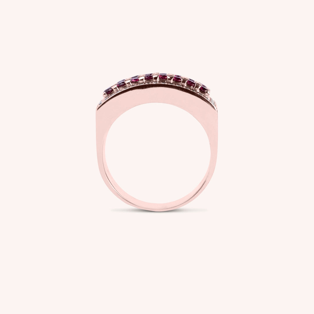 Anello Phoese Rubini