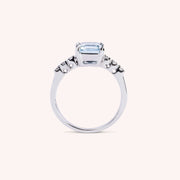 Anello Selene Acquamarina - Varengo Gioielli