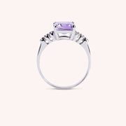 Anello Selene Ametista - Varengo Gioielli