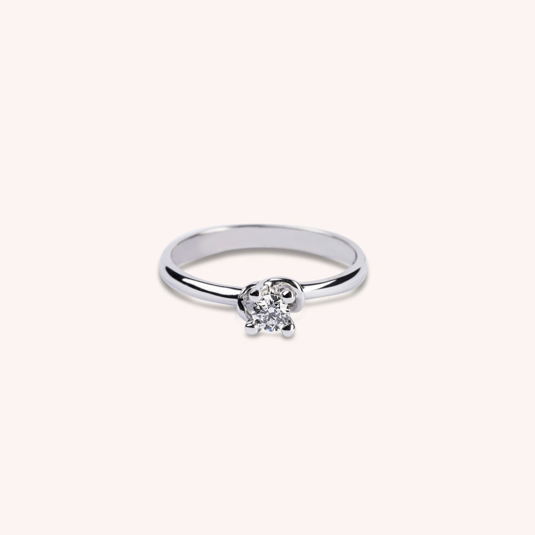 Anello Solitario Ade