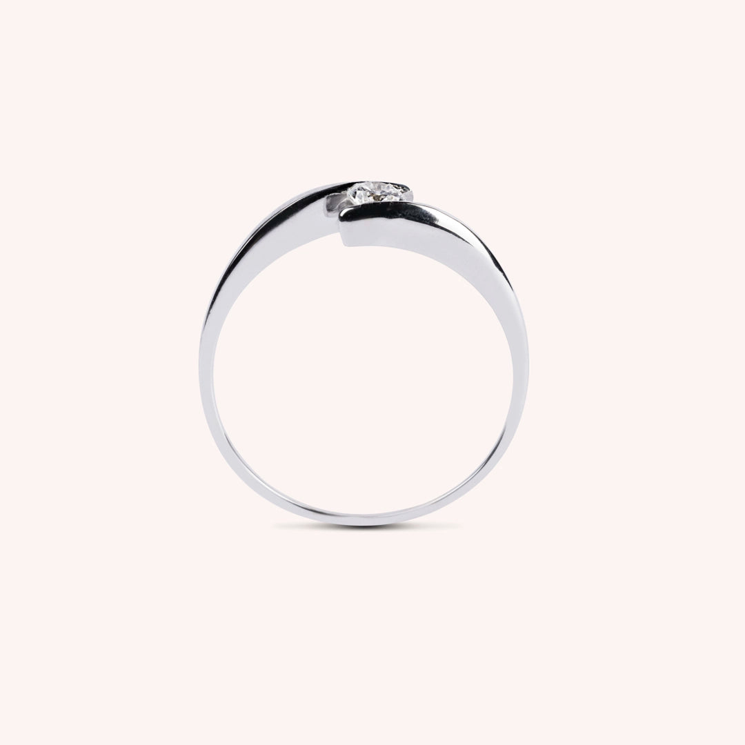Anello Solitario Algea