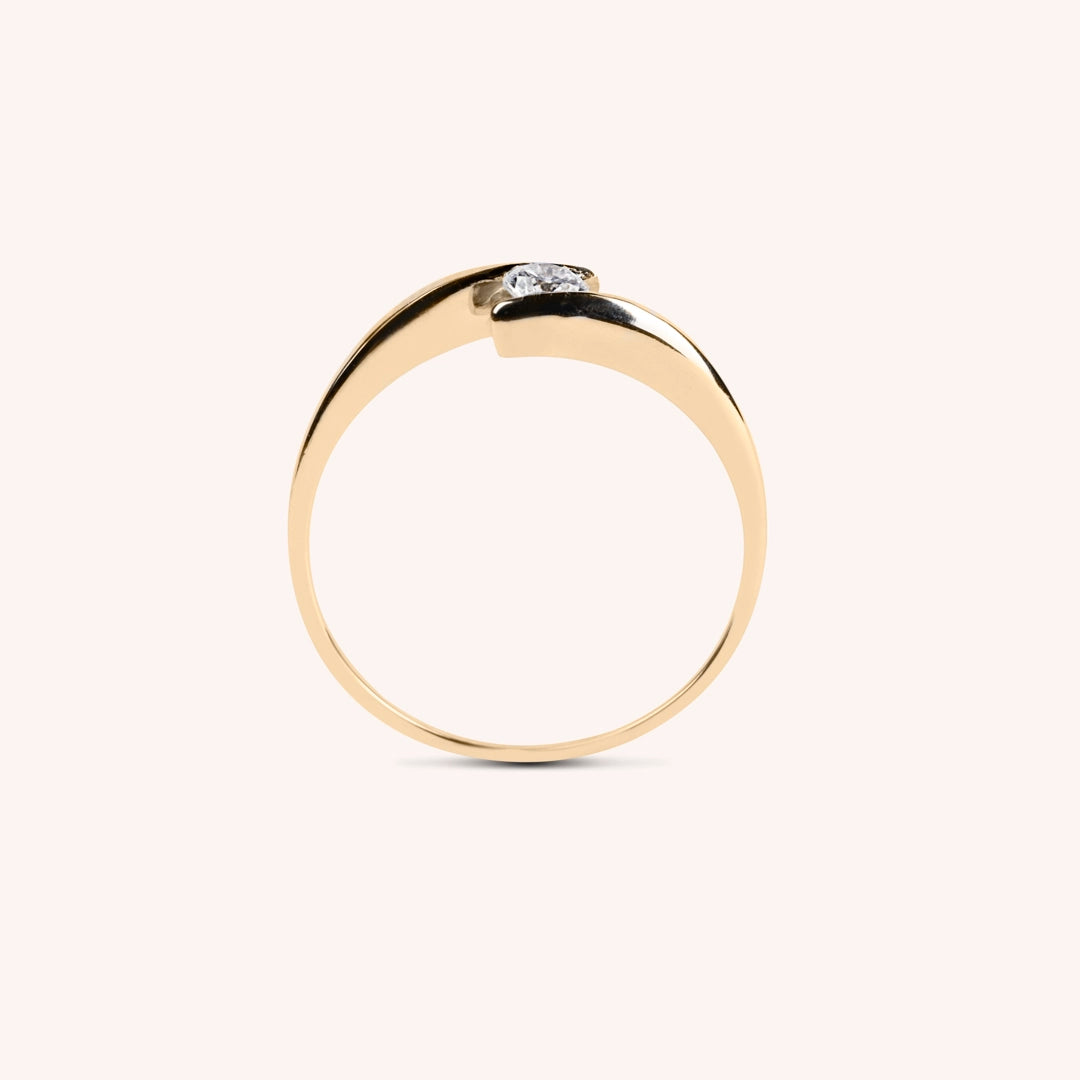 Anello Solitario Algea