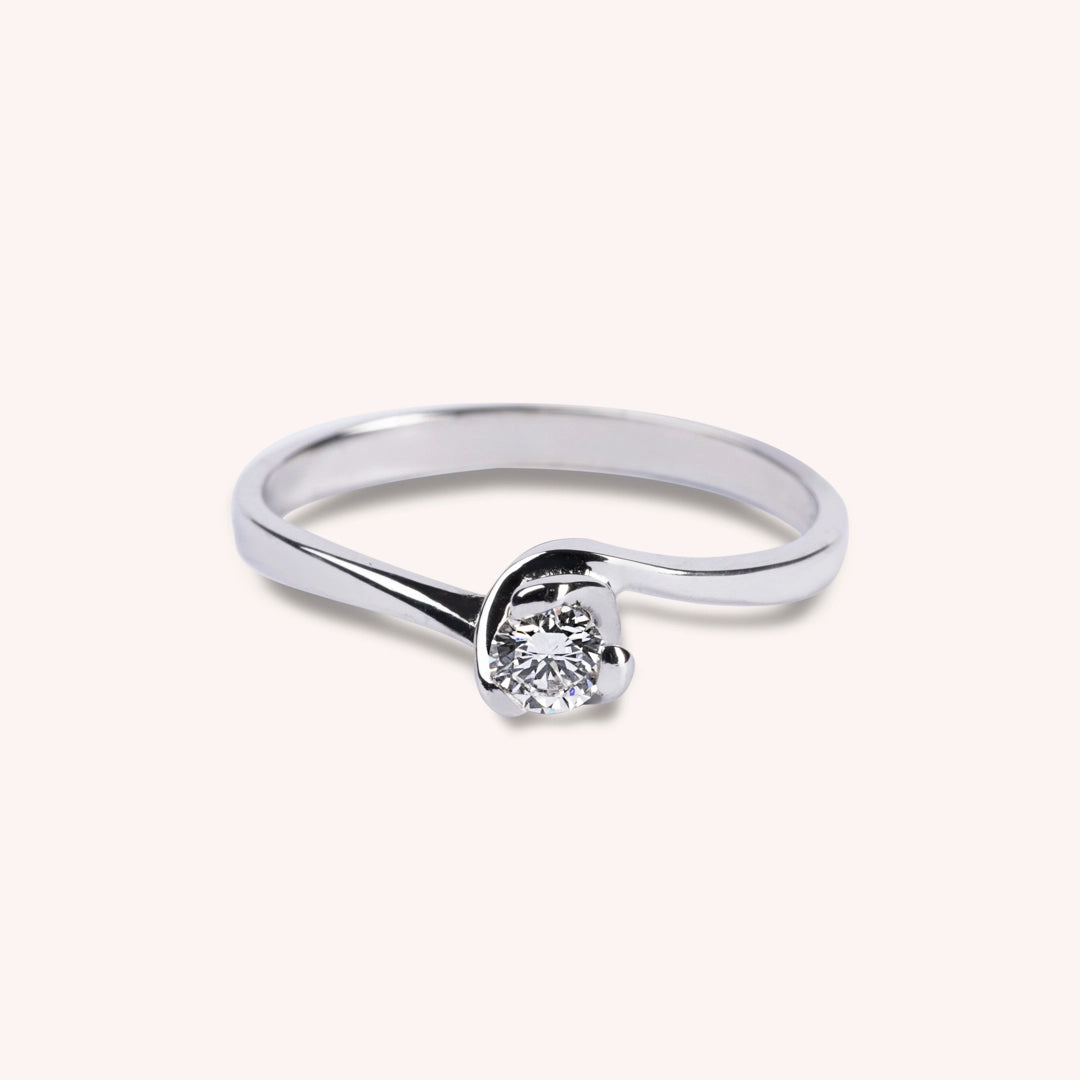 Anello Solitario Apollo