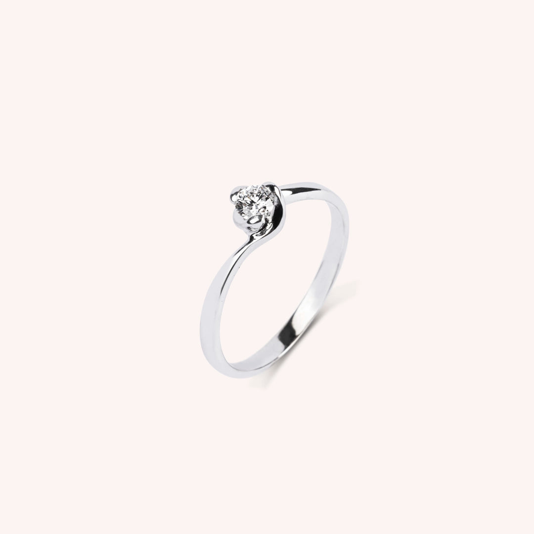 Anello Solitario Apollo
