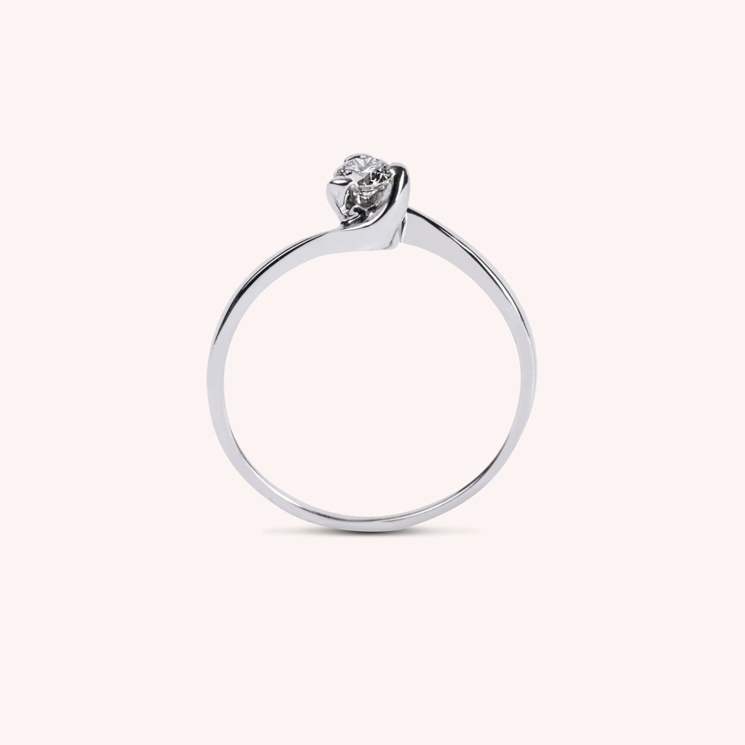 Anello Solitario Apollo