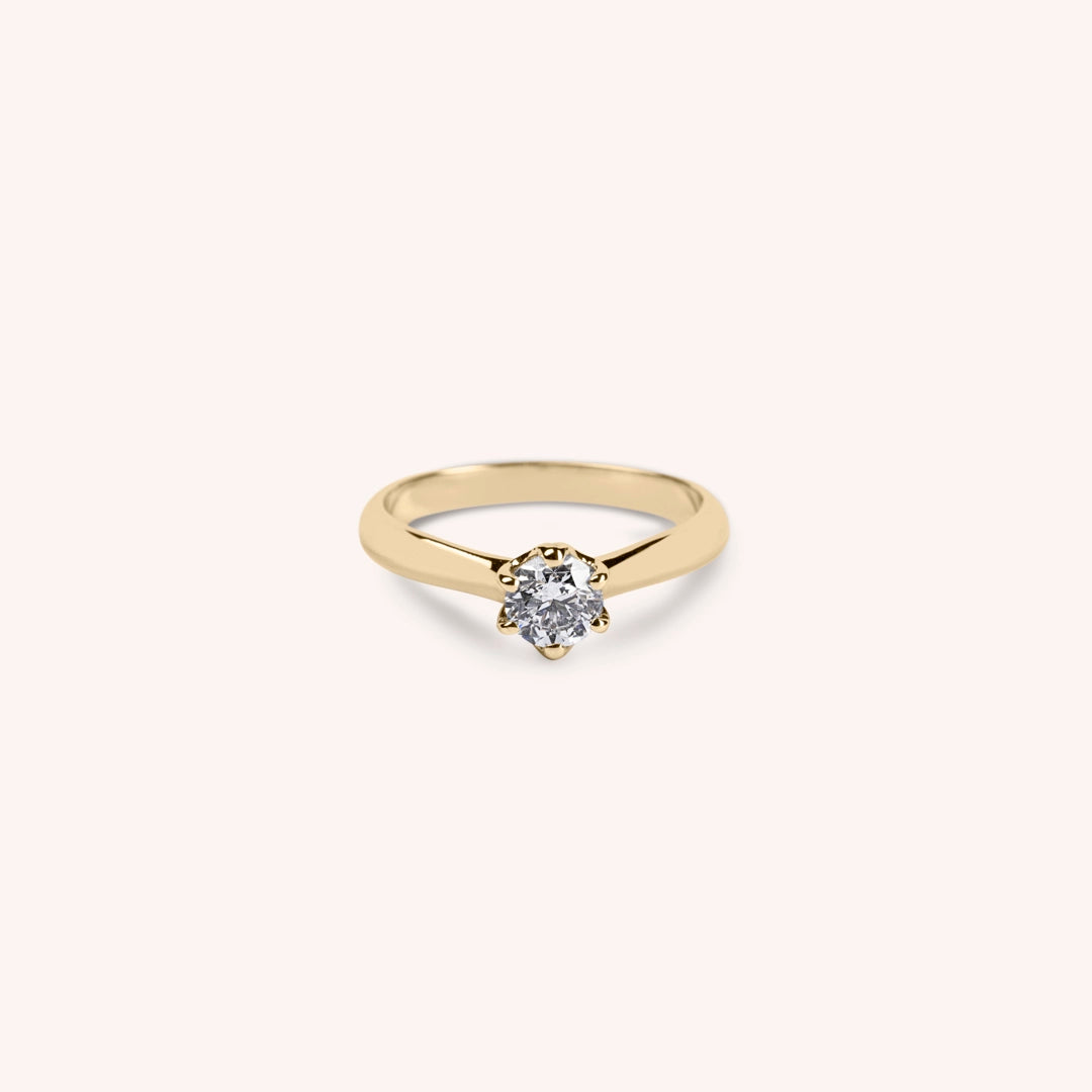 Anello Solitario Ares