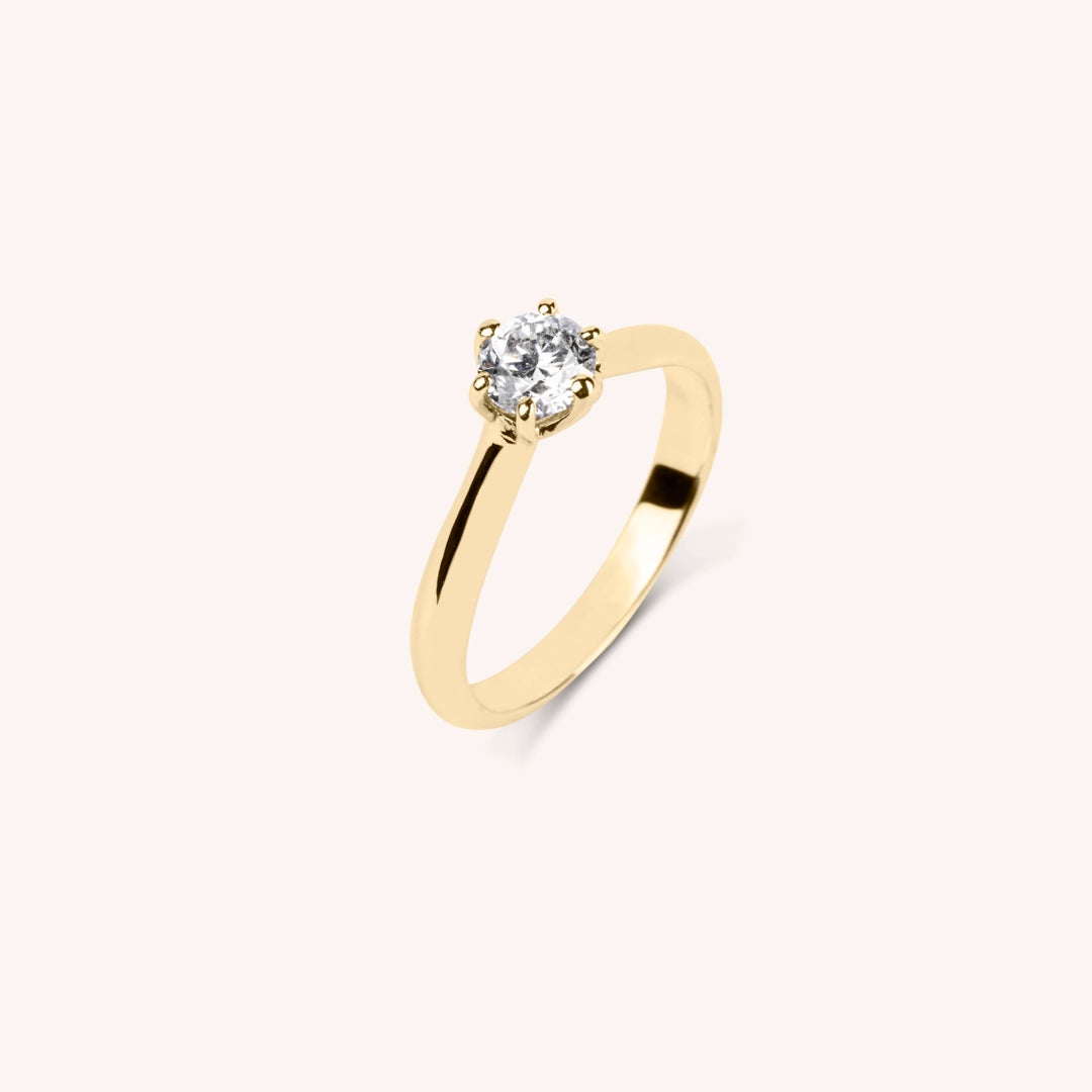 Anello Solitario Ares