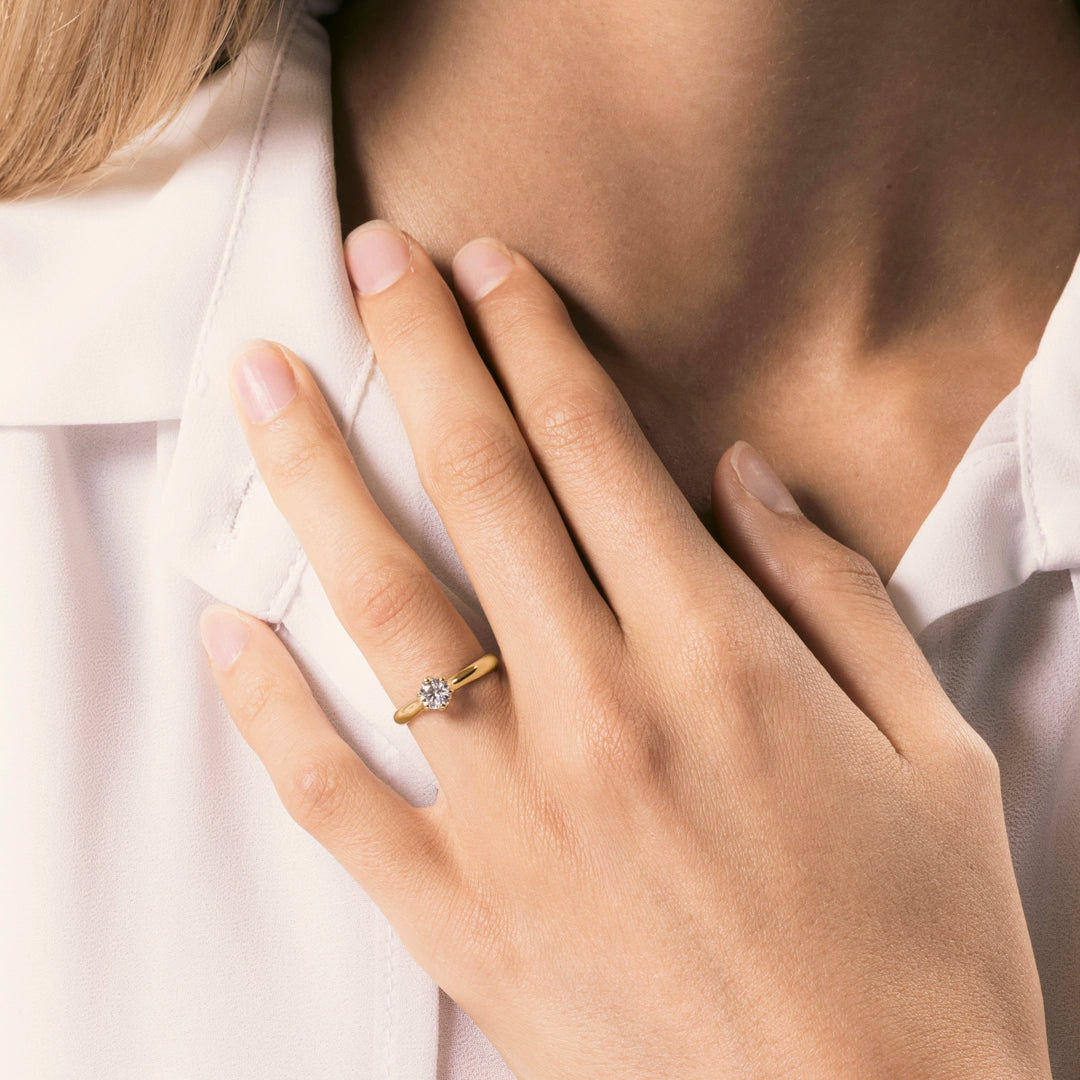 Anello Solitario Ares