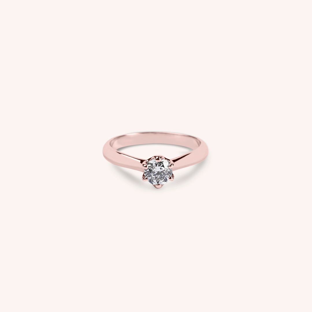Anello Solitario Ares