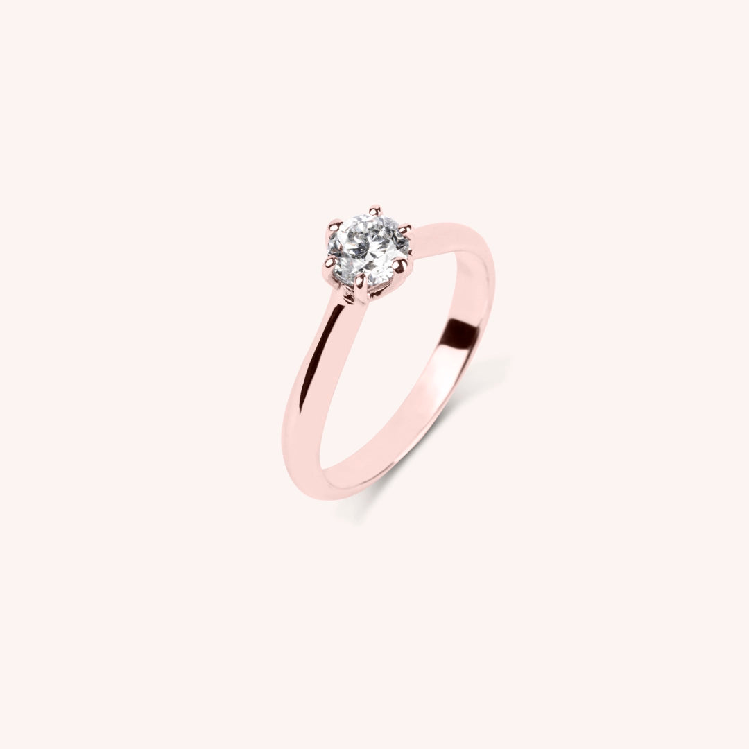 Anello Solitario Ares