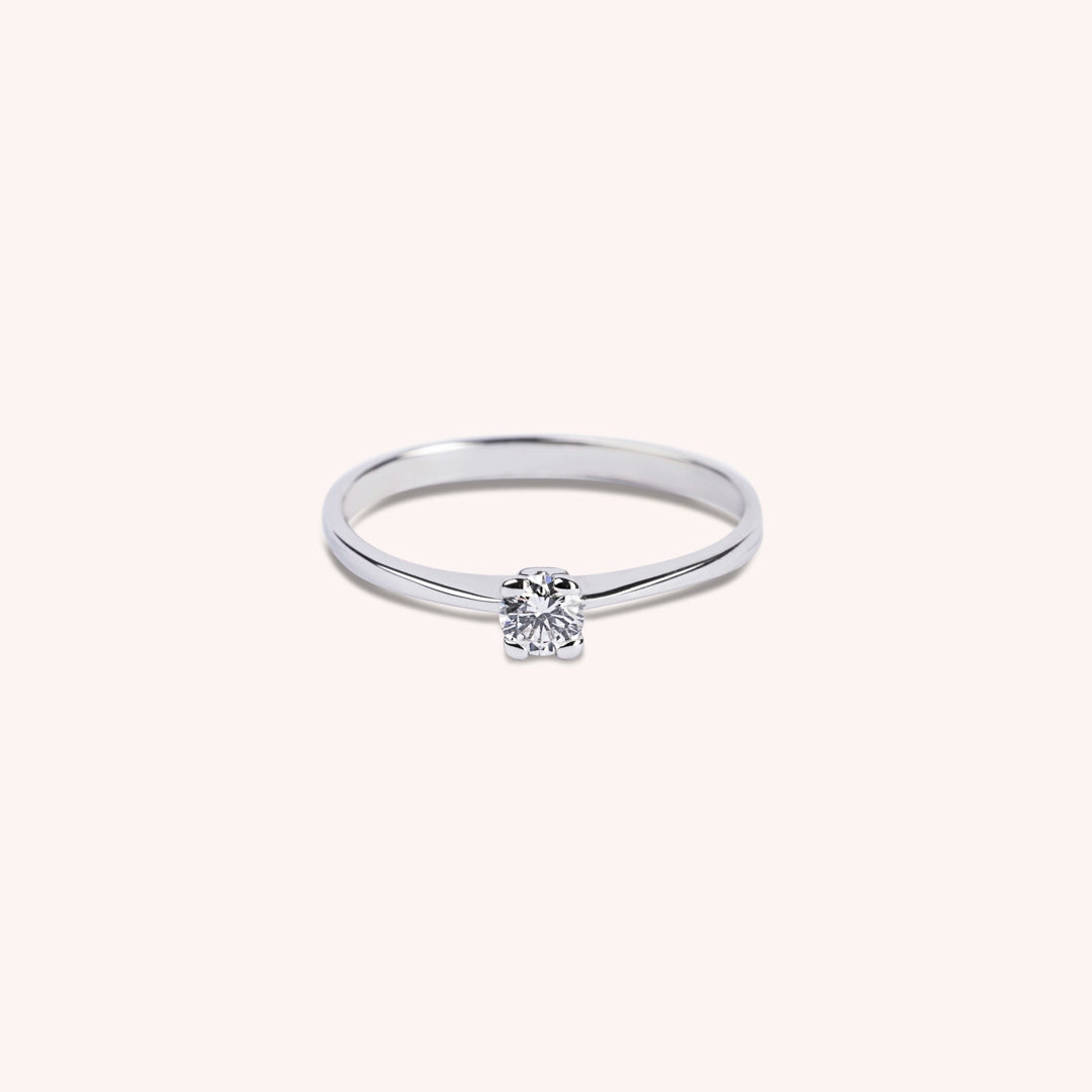 Anello Solitario Asia