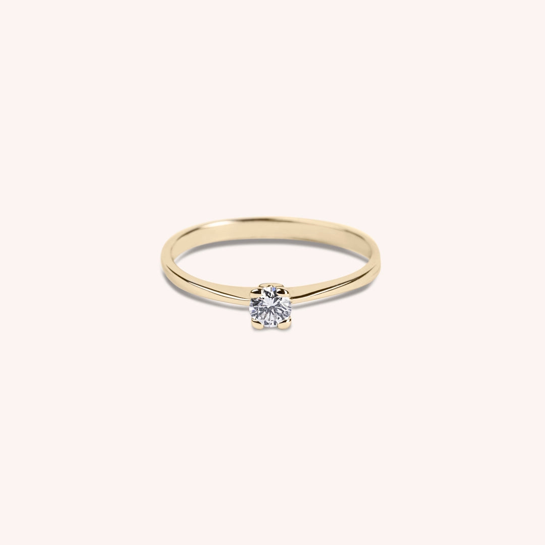 Anello Solitario Asia