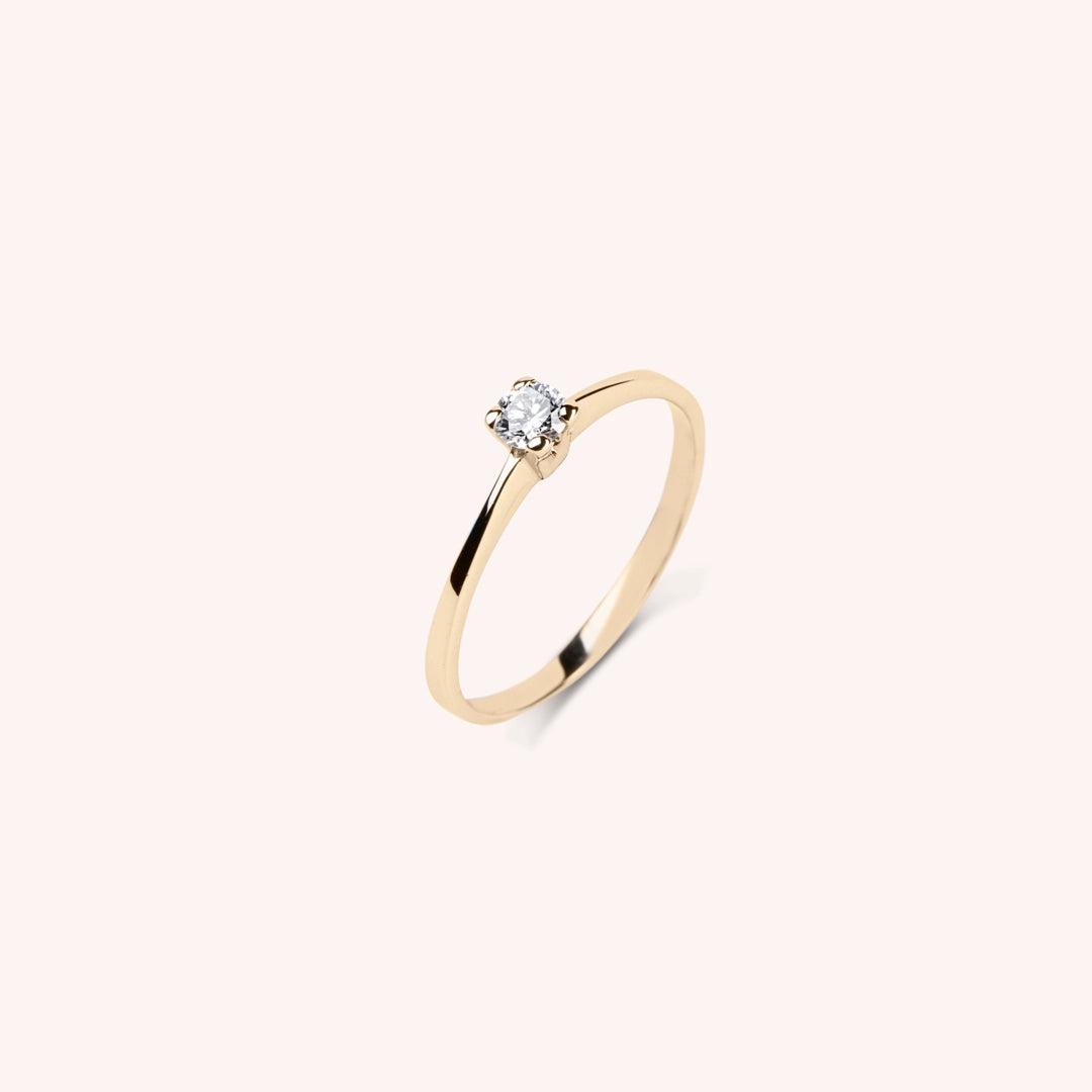Anello Solitario Asia