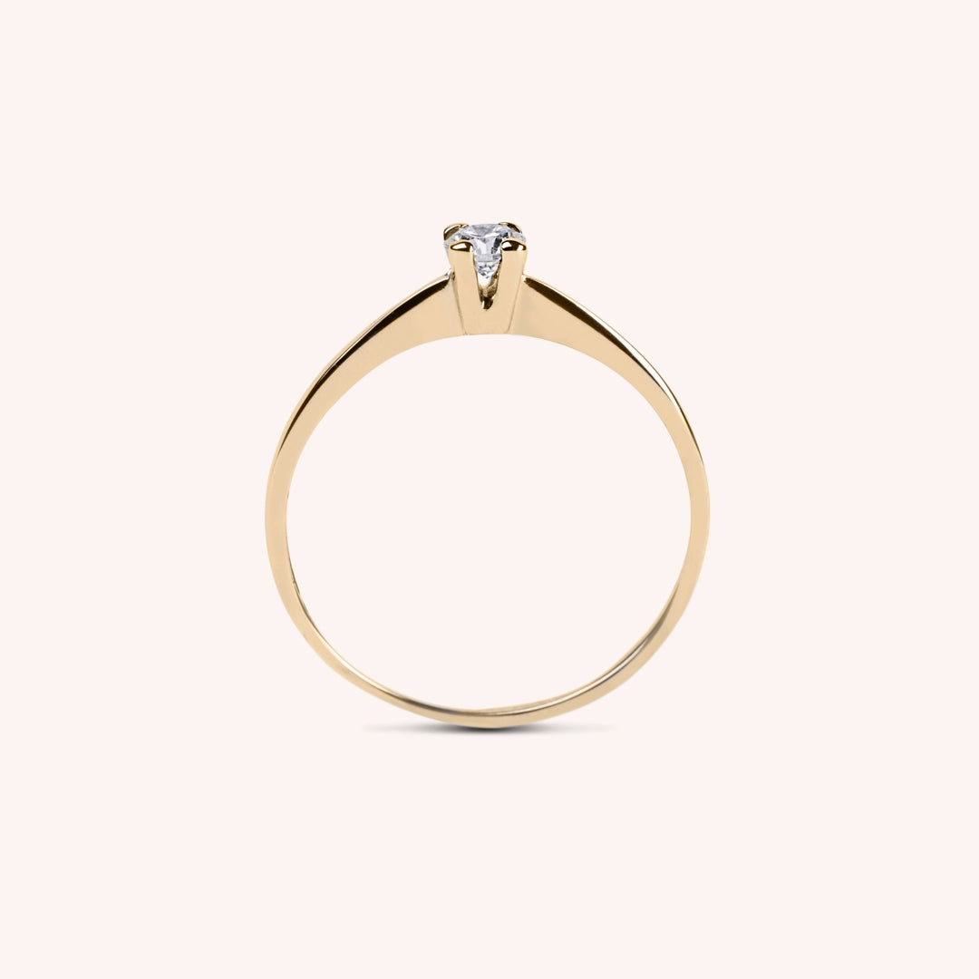 Anello Solitario Asia