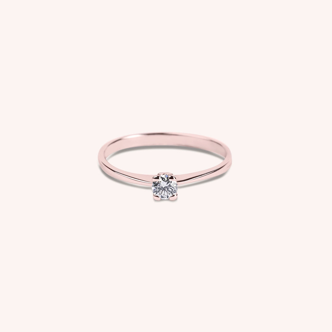 Anello Solitario Asia