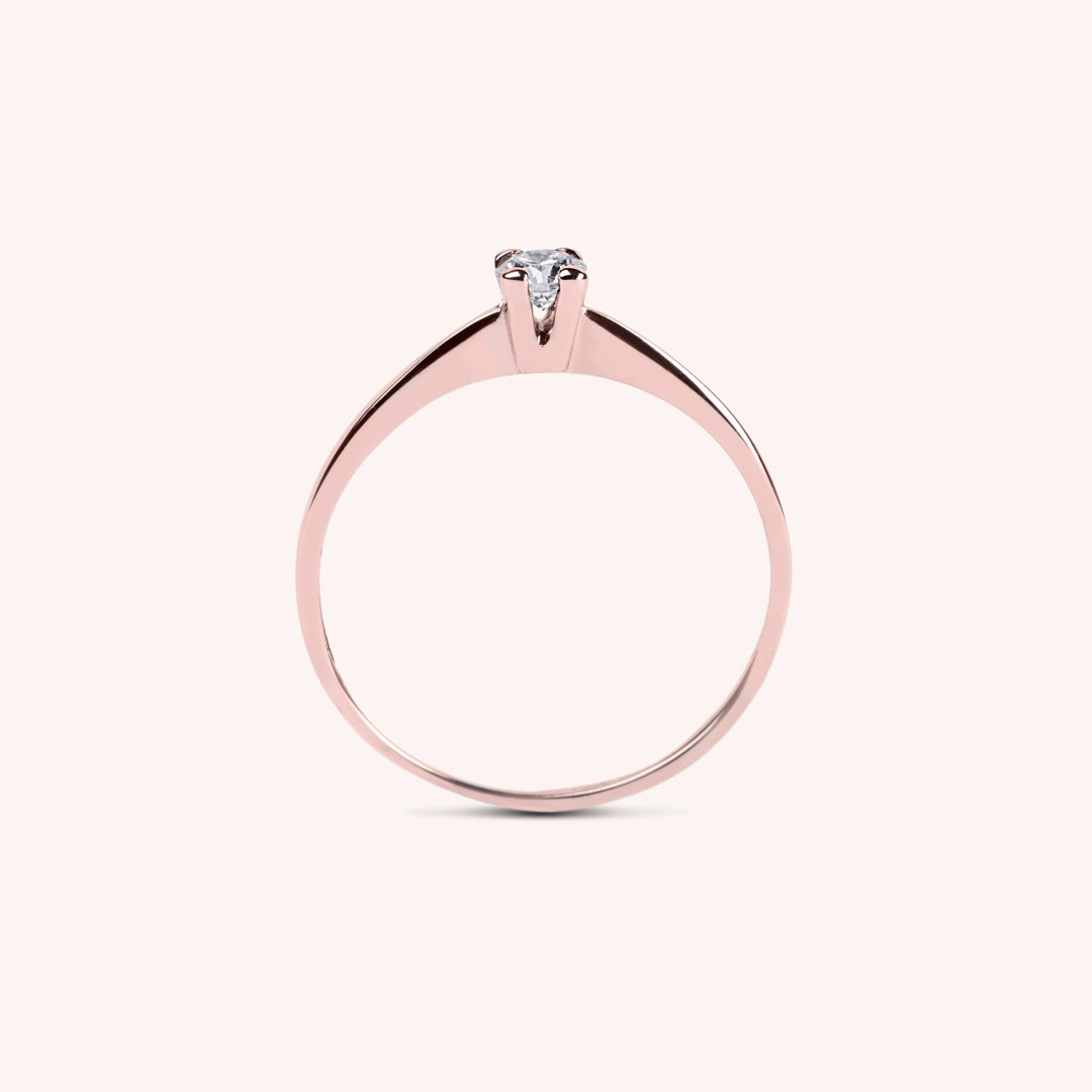 Anello Solitario Asia