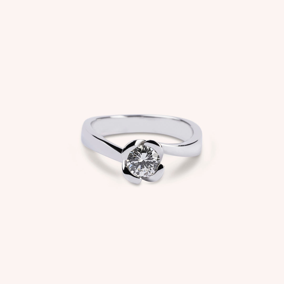 Anello Solitario Bronte