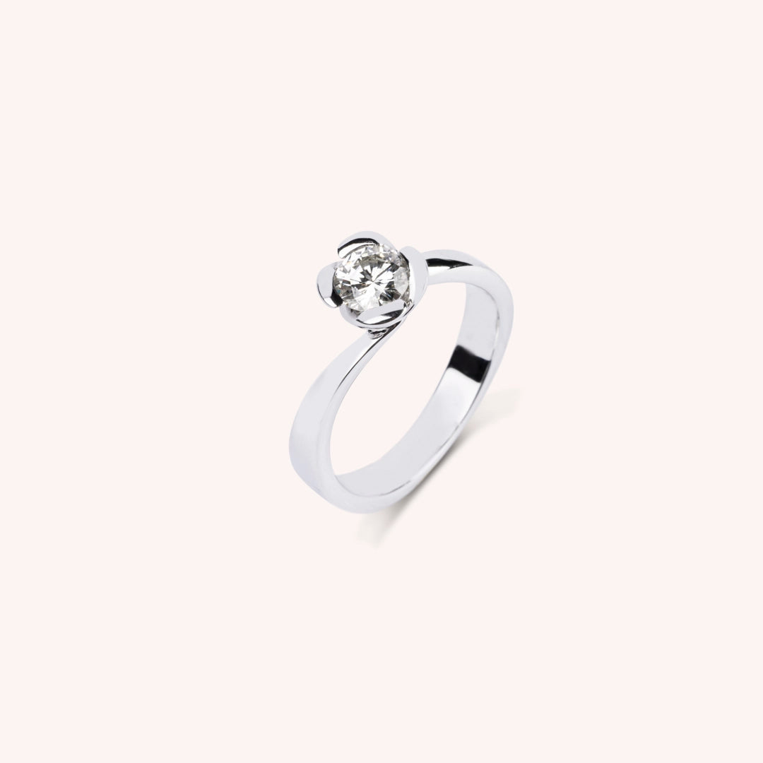 Anello Solitario Bronte