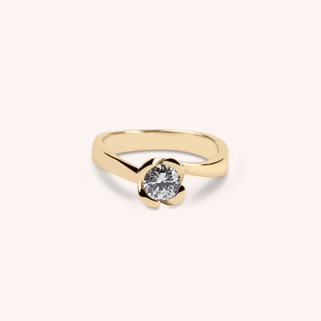 Anello Solitario Bronte