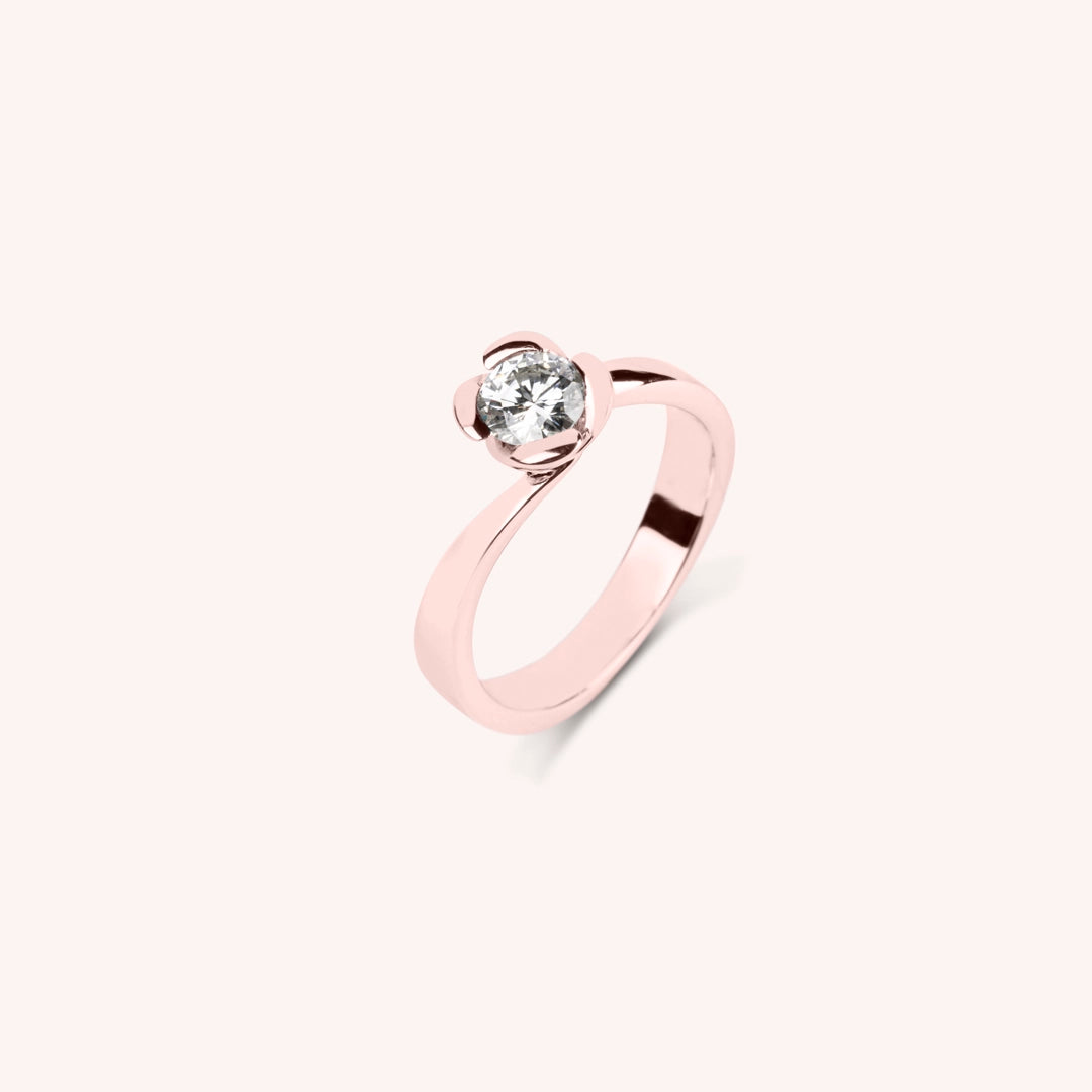 Anello Solitario Bronte