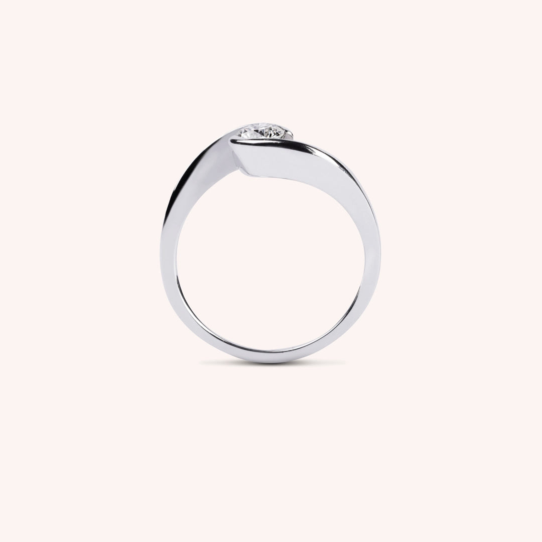 Anello Solitario Calipso