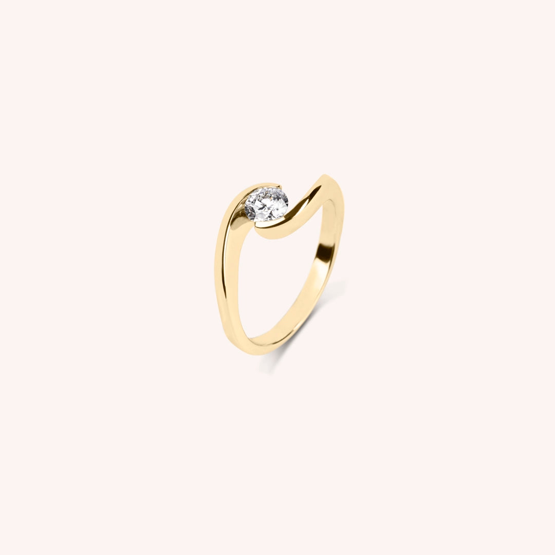 Anello Solitario Calipso