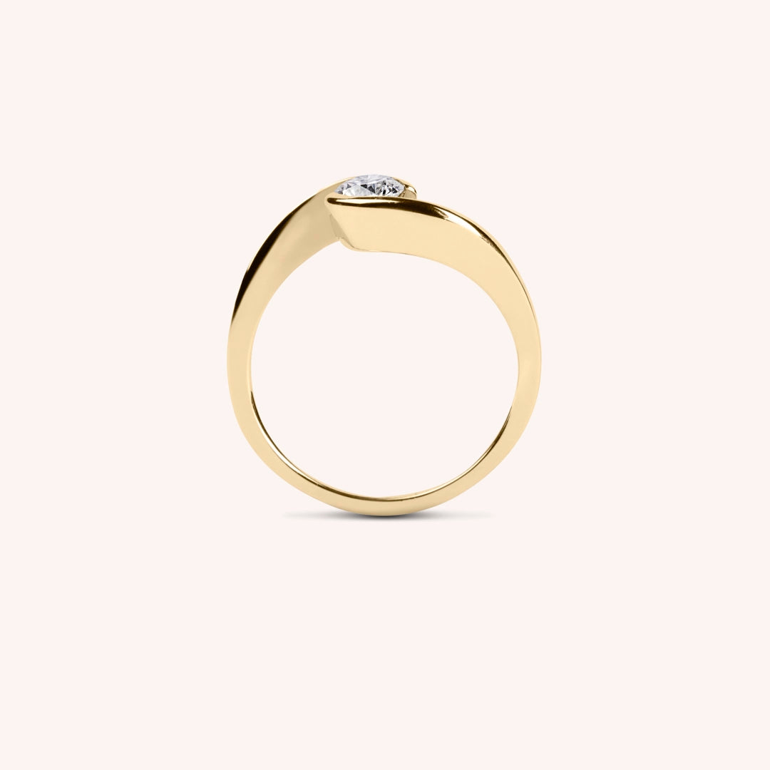 Anello Solitario Calipso