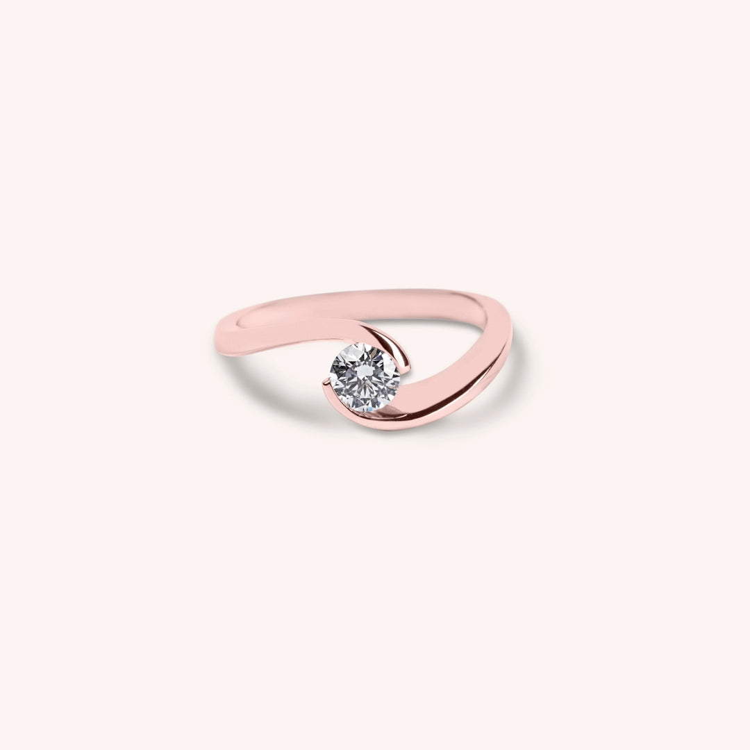 Anello Solitario Calipso