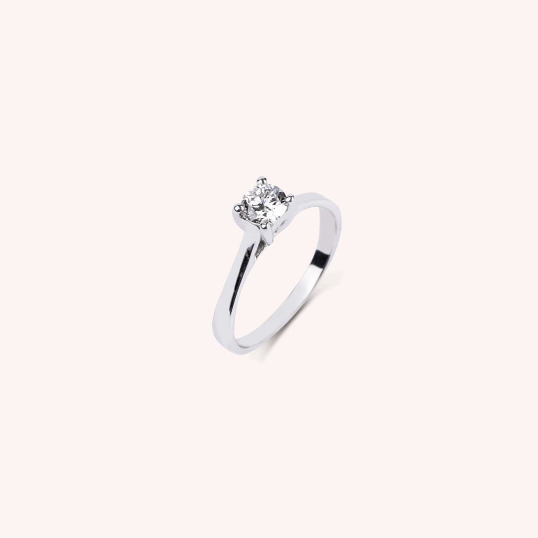 Anello Solitario Clizia