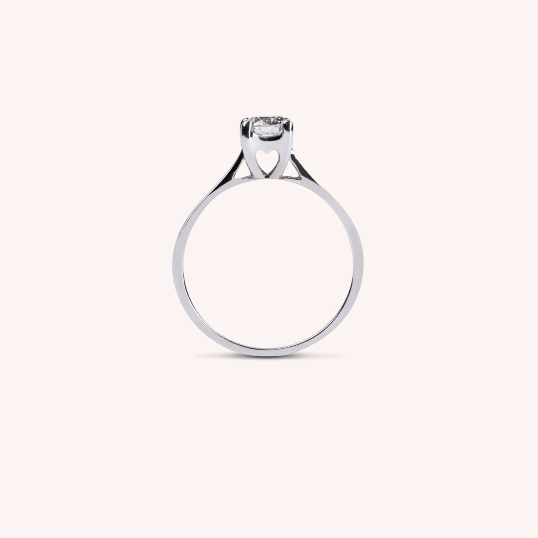 Anello Solitario Clizia