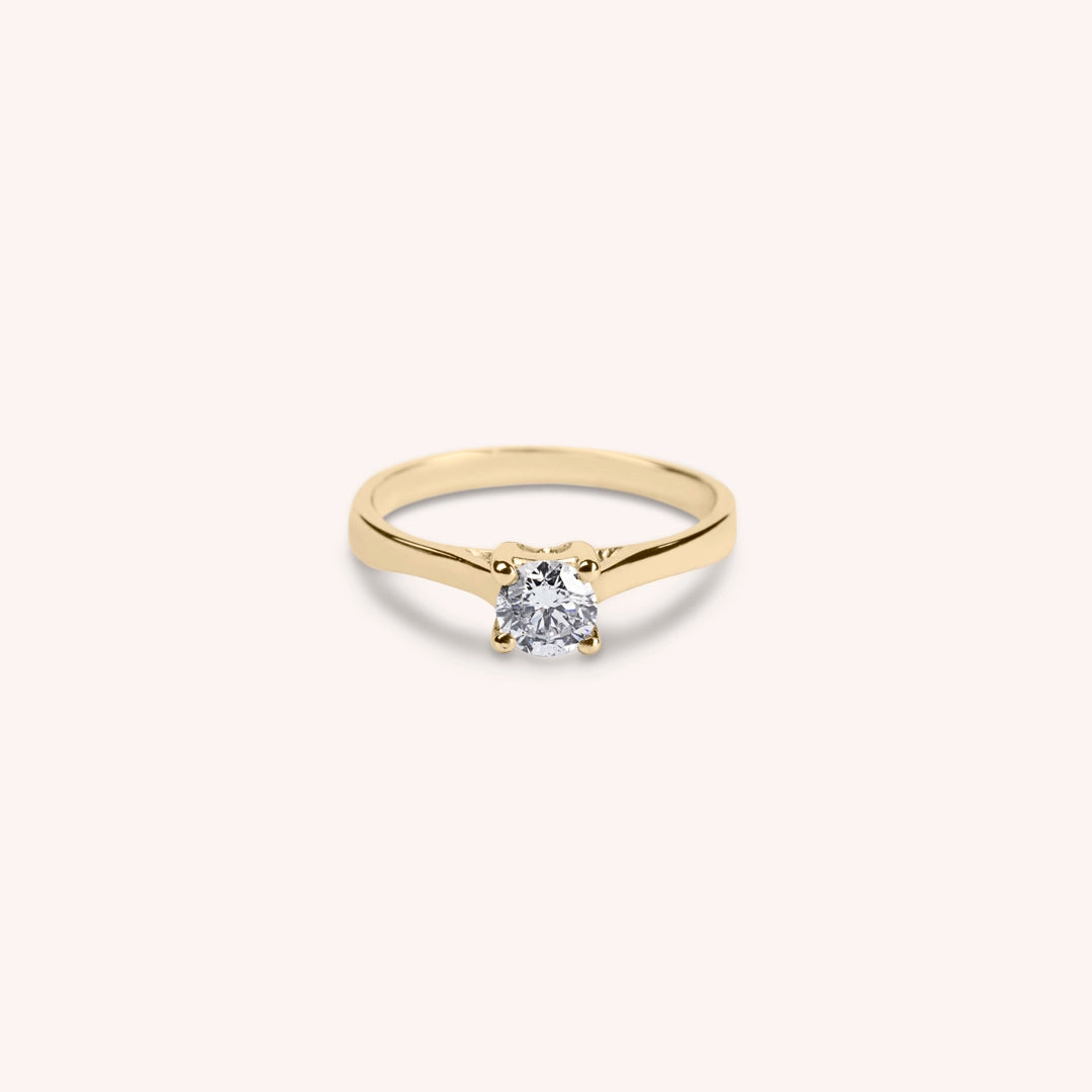 Anello Solitario Clizia