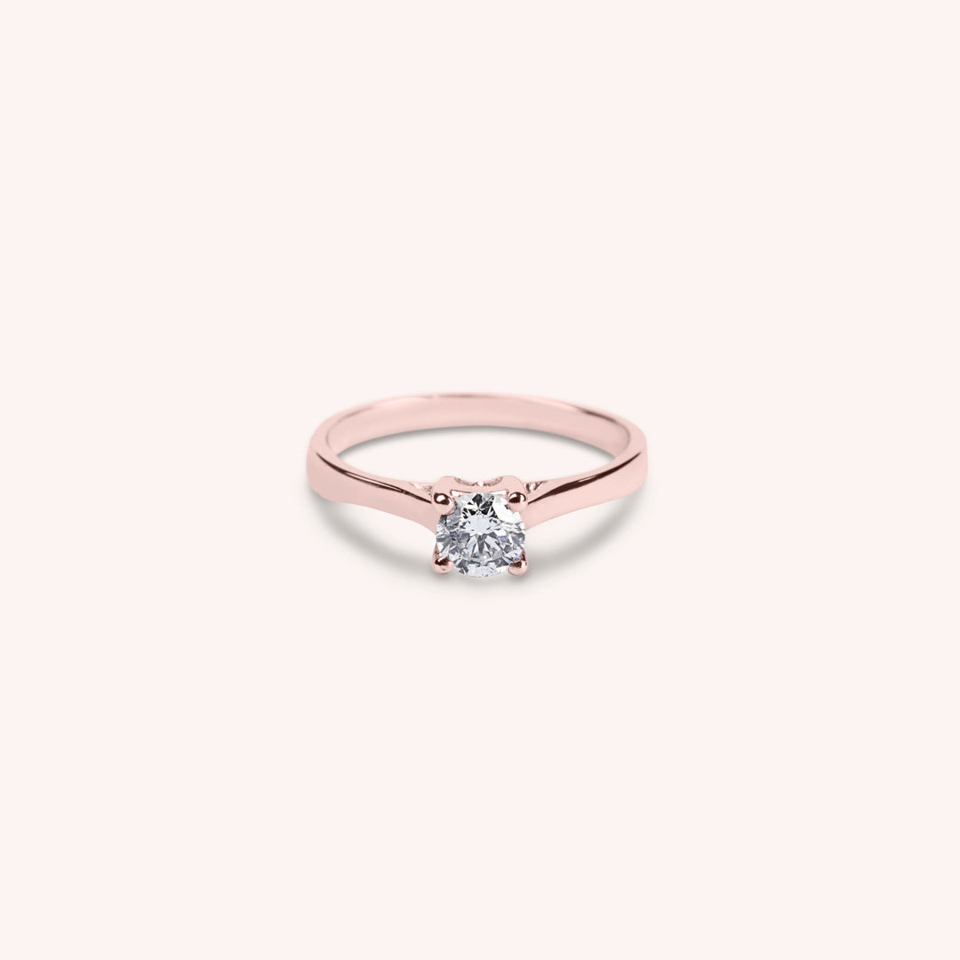 Anello Solitario Clizia