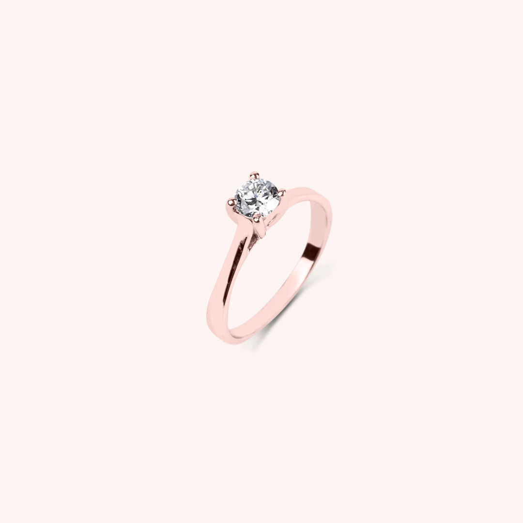 Anello Solitario Clizia