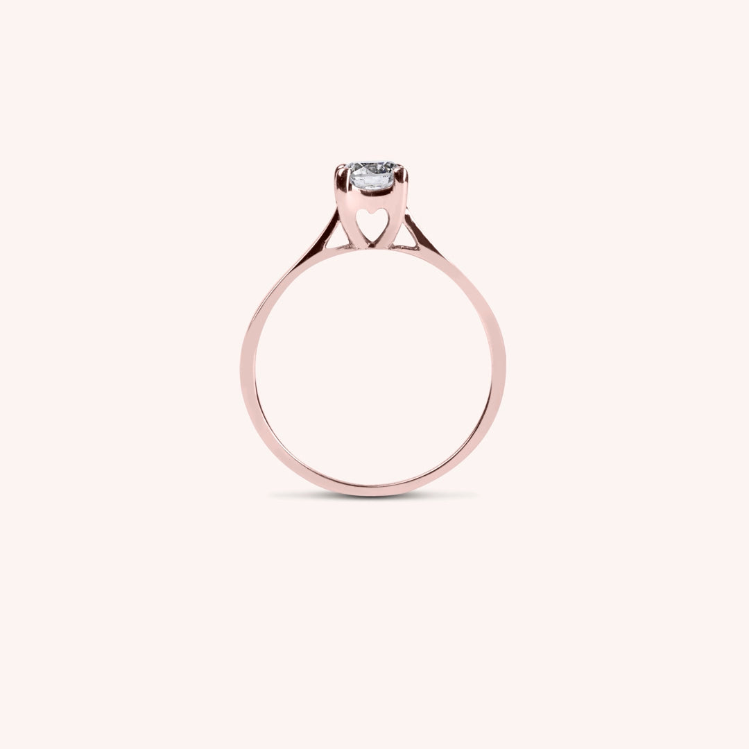 Anello Solitario Clizia